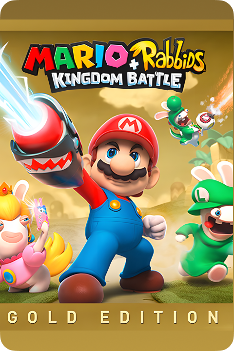 Купить ключ Mario + Rabbids Kingdom Battle Gold Edition Nintendo Европа